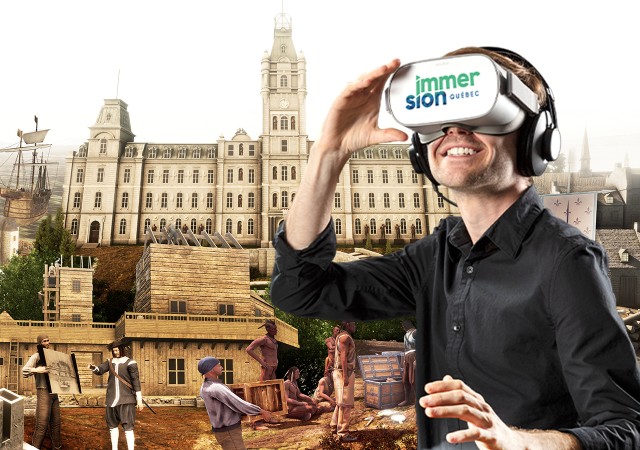 Visit Quebec City's History in Virtual Reality in Quebec City, Canada