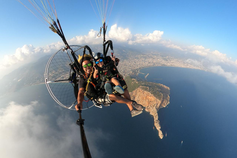 Alanya: Cleopatra Beach Tandem Paramotor Flight