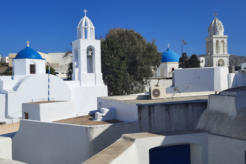 Santorini: privérondleiding door culturele dorpen van 4 uur