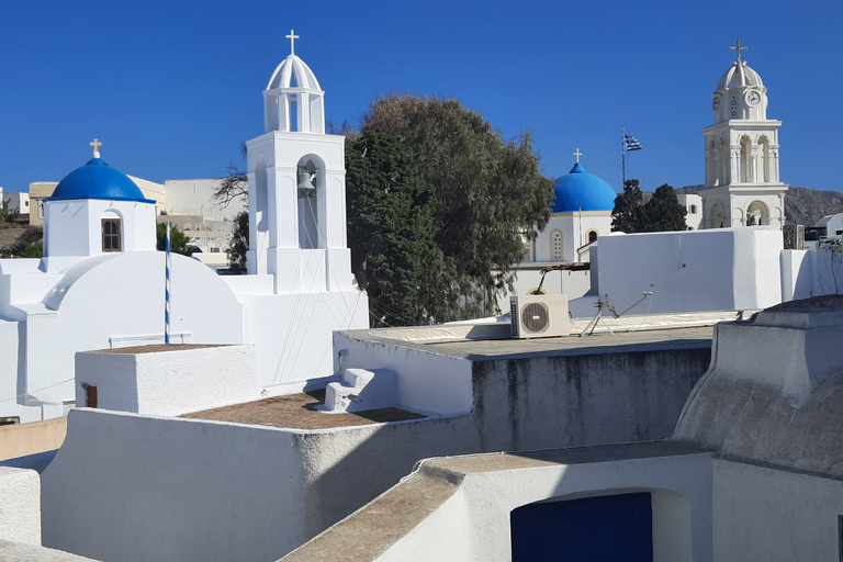 Santorini: privérondleiding door culturele dorpen van 4 uur