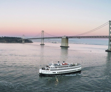 San Francisco: City Cruises Premier Brunch eller Middagscruise