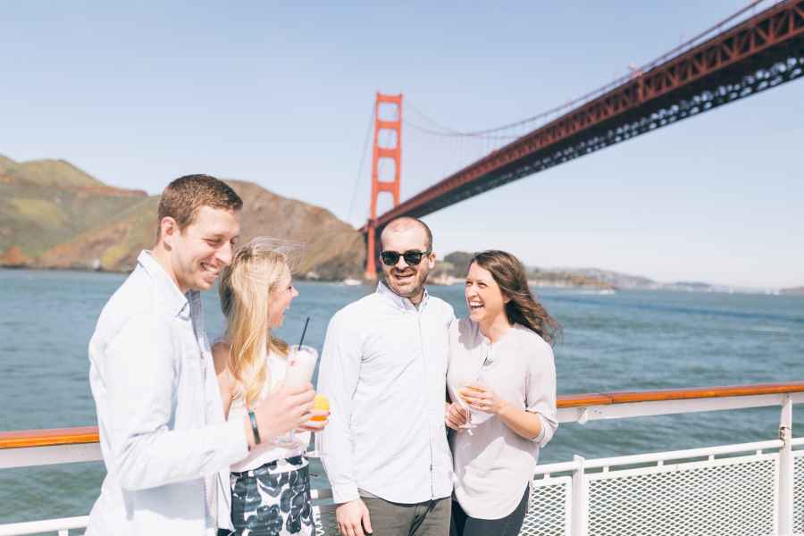San Francisco: Luxuriöse Brunch- oder Dinner-Kreuzfahrt auf der Bucht