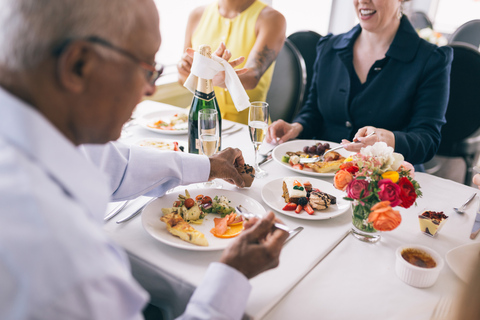 San Francisco: luxe brunch- of dinercruise in de baaiCruise met diner