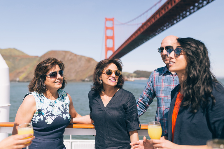 San Francisco: luxe brunch- of dinercruise in de baaiCruise met diner