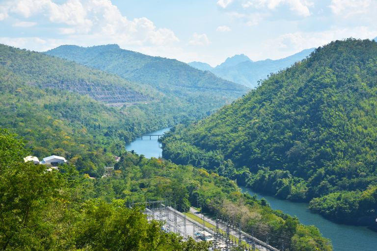 Erawan Waterfall & Kanchanaburi Highlights Tour From Bangkok