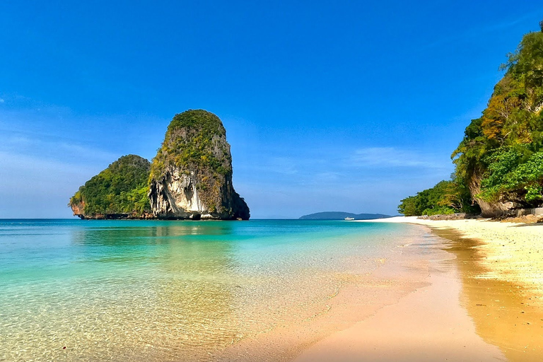 Krabi: 4 Islands Tour by Longtail BoatMeeting Point at Railay Beach