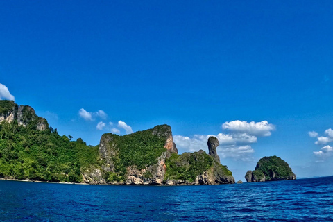 Krabi: 4 Islands Tour by Longtail Boat Meeting Point at Railay Beach