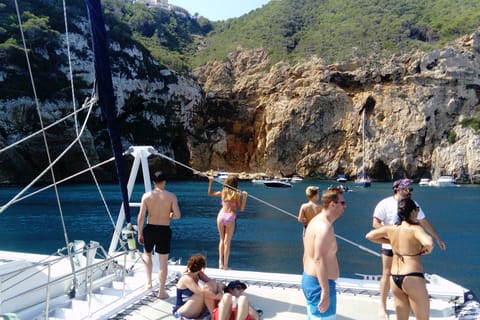 Altea: Sailing Catamaran Cruise with Swimming Stop