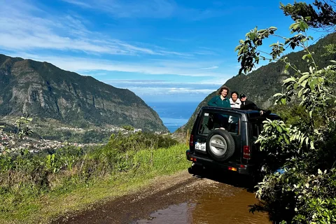 From Funchal:West Madeira Open-roof 4x4 Day Tour with Pickup