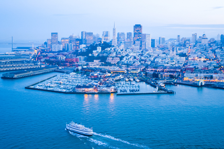 San Francisco: luxe brunch- of dinercruise in de baaiCruise met diner