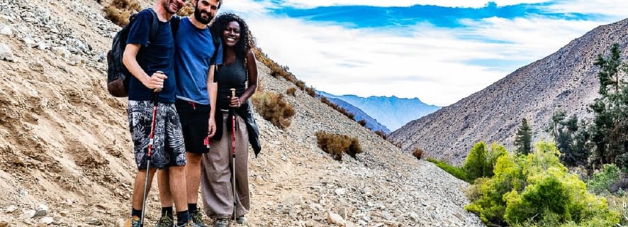 From Pisco Elqui: Cochiguaz River Valley Nature Hike