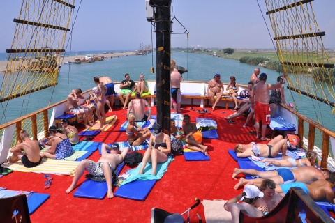 Side: Full-day Boat Tour with Lunch & Foam Party Standart Option
