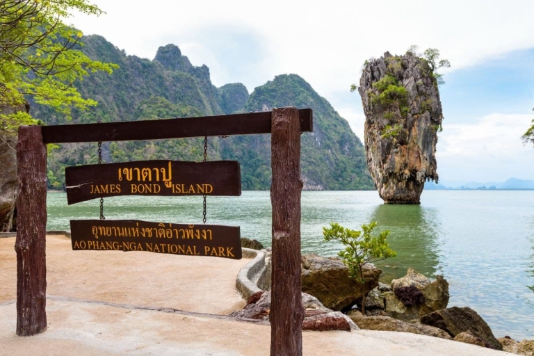 Van Phuket: James Bond-eiland en kanotocht per longtailbootPrivétour - Rawai, Chalong, Wichit Pickup