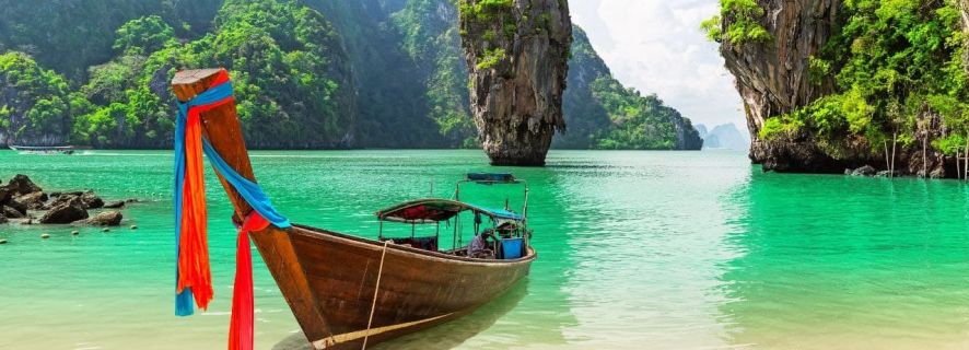 Da Phuket: tour dell'isola di James Bond e della canoa in barca a coda lunga