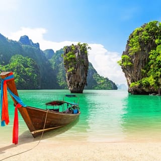 Da Phuket: isola di James Bond e tour in canoa in barca dalla coda lunga