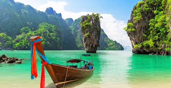 Phuket: James Bond Island mit dem Longtailboot Kleingruppentour