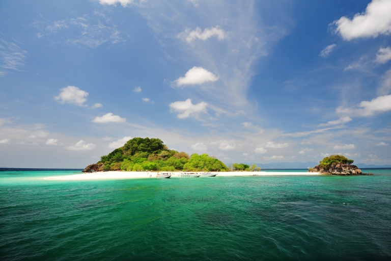 Z Phuket: wyspa Jamesa Bonda i wycieczka kajakiem łodzią LongtailWycieczka grupowa - Rawai, Chalong, Wichit Pickup