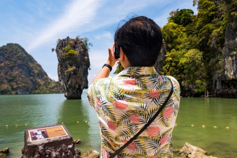De Phuket: James Bond Island & Canoe Tour en Longtail BoatVisite privée - Rawai, Chalong, prise en charge à Wichit