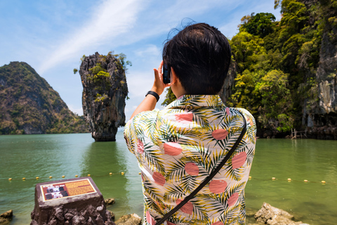 De Phuket: James Bond Island & Canoe Tour en Longtail BoatVisite de groupe - Rawai, Chalong, prise en charge à Wichit