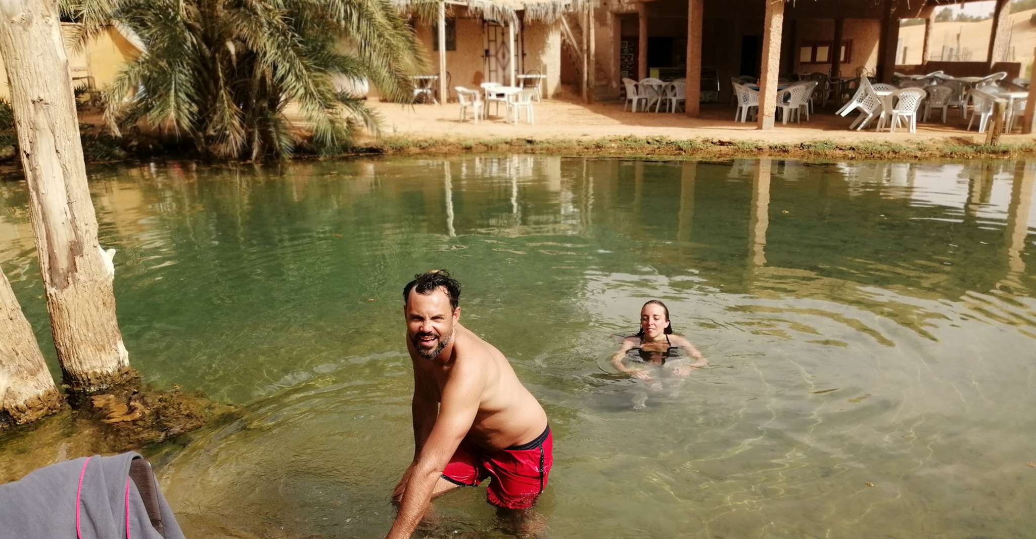 Da Djerba, giorno intero Ksar Ghilane Hot Spring e villaggi - Hizvo