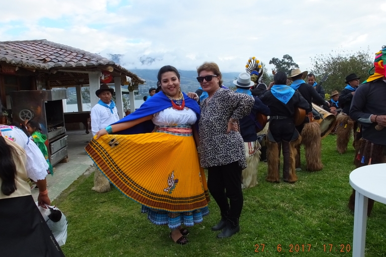 Von Quito: Otaval, der Markt Plaza de Ponchos und Cotacachi