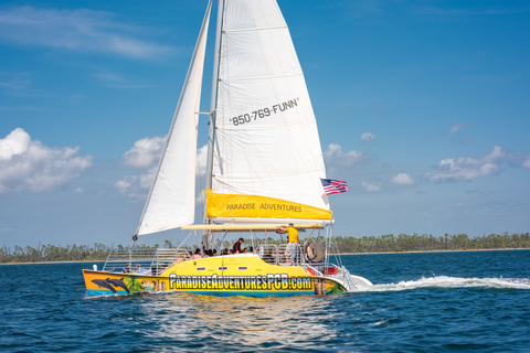 Panama City Beach: Shell eiland Catamaran Snorkeltour