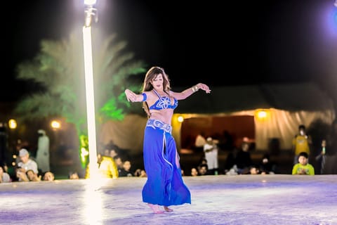 Dubai: Tour with BBQ Dinner, Camel Ride, & Traditional Show