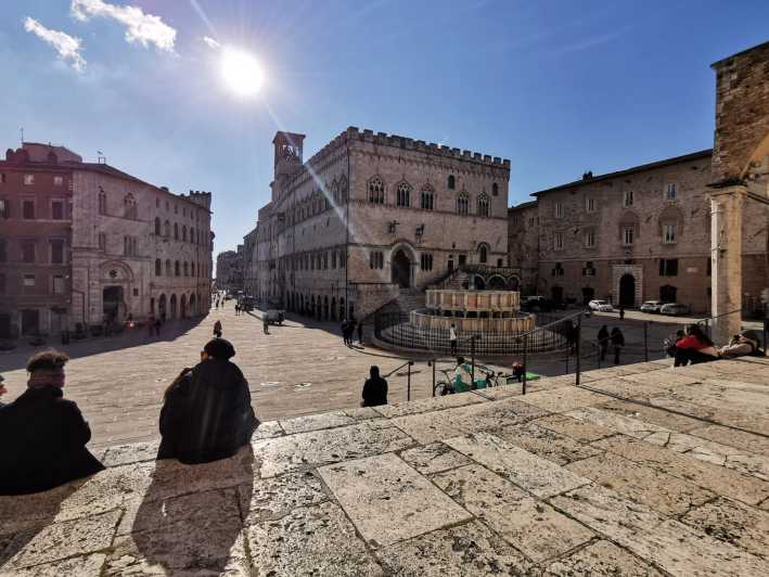 Perugia: Tour a piedi del centro storico, Piazza IV Novembre