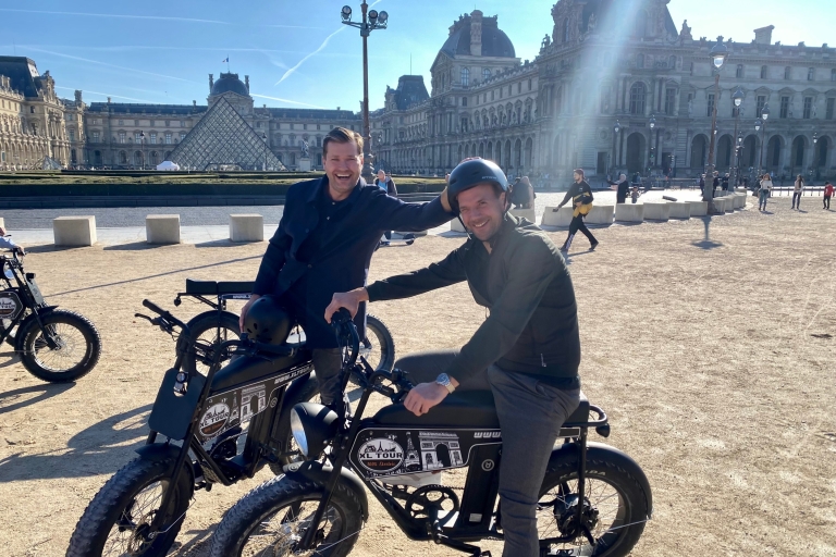 Parijs: stadstour met gids per elektrische fiets