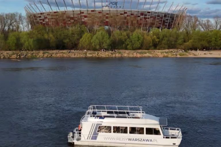 Warsaw: Sightseeing Cruise with 7 Language Audioguide