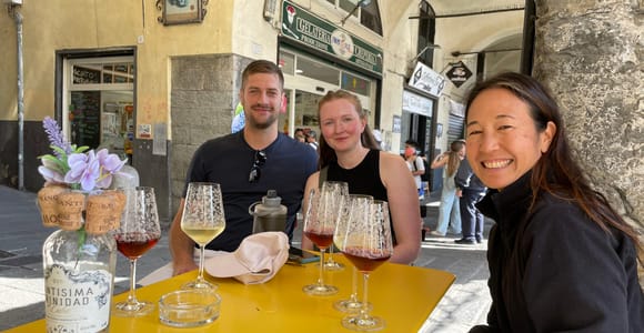 Genua: Weinverkostung in der Nähe der Kreuzfahrt: der beste italienische Wein