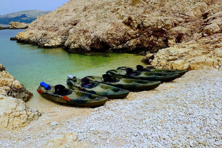 From Zagreb: Adriatic Sea Kayaking Adventure with Guide