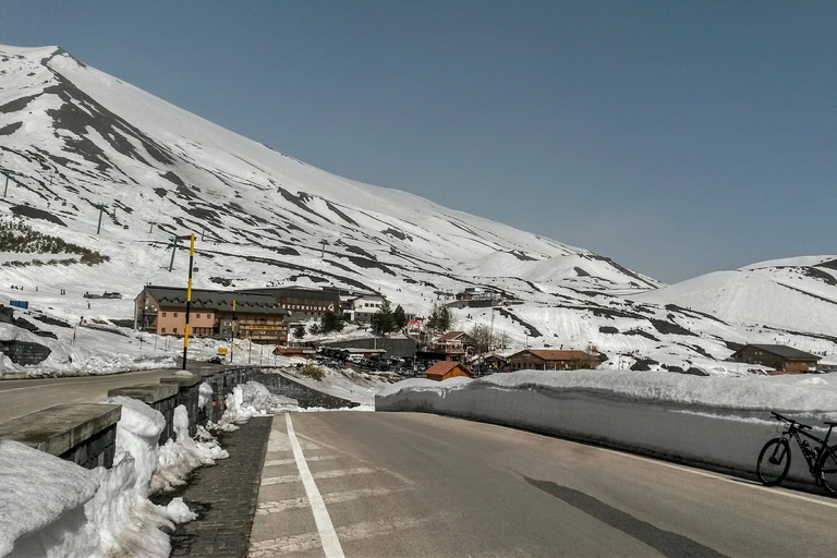 From Catania: Etna, Taormina, Isola Bella Audio-Guided Tour