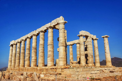 D'Athènes: excursion privée d'une journée au cap Sounion au coucher du soleilDepuis Athènes : visite privée du cap Sounion au coucher du soleil