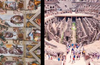 Roma: tour di 1 giorno del Vaticano e del Colosseo