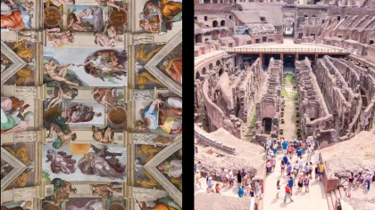 Rom: Ganztägig Kolosseum & Vatikan mit Skip-the-Ticket-Line