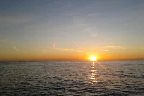 Malaga: Sunset Sailing Catamaran Trip with Glass of Cava