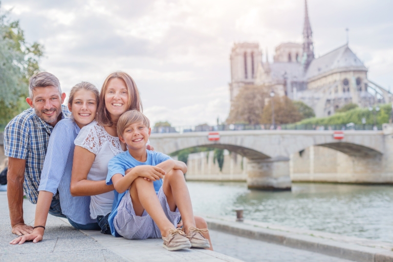 Paryż: Prywatne muzeum i wycieczka po najważniejszych atrakcjach dla rodzin
