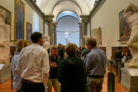 Florence: Uffizi, le dôme de Brunelleschi et l'académie facultativeBillet combiné 1 jour avec galerie de l'Académie