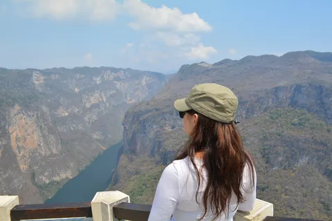 Excursión de un día completo al Parque Nacional Sumidero desde San Cristóbal