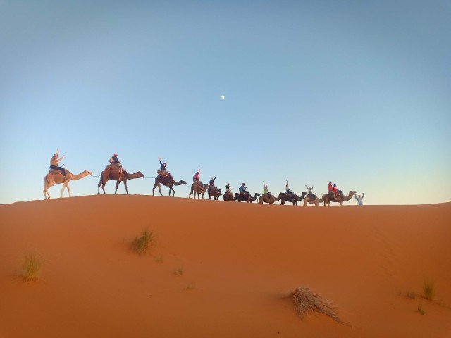 Visit 4 days desert tour from marrakech to merzouga dunes in Tejeda