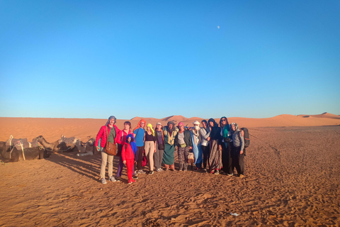 Excursão de 4 dias pelo deserto, de Marrakech às dunas de MerzougaOpção padrão