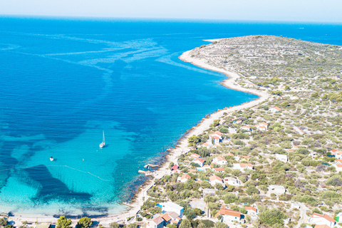 Trogir: White Lagoon, Maslinica & Blue Lagoon Speedboat Tour