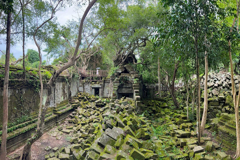 Adventure to the distant temples, Beng Mealea & Rolous Group