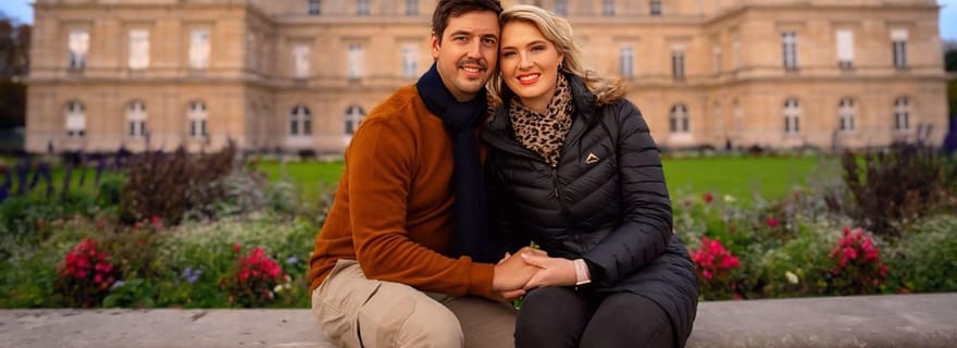 Paris : Séance photo privée au jardin du Luxembourg