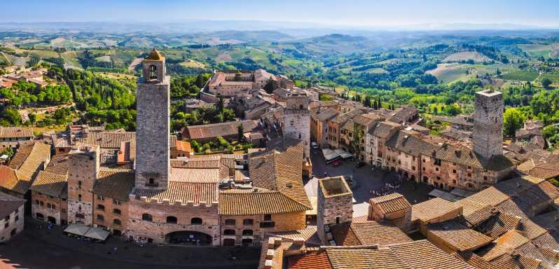 Toscane: Dagtour naar Pisa, Siena, San Gimignano en Chianti