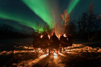 Tromsø, Northern Lights Voyage avec feux de camp et collations - Hizvo