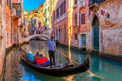 Venedig: Private Gondelfahrt Erlebnis
