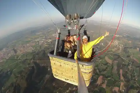 Vuelo en globo aerostático en Barcelona Montserrat