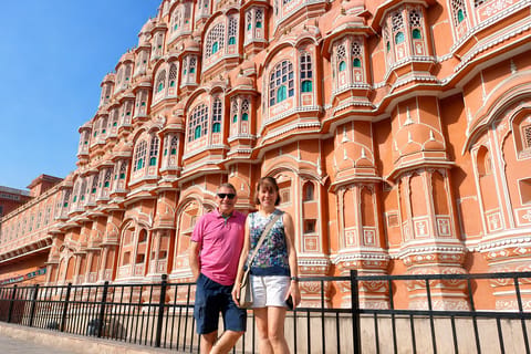 From Delhi or Agra: Private Jaipur & Amber Fort Day Trip